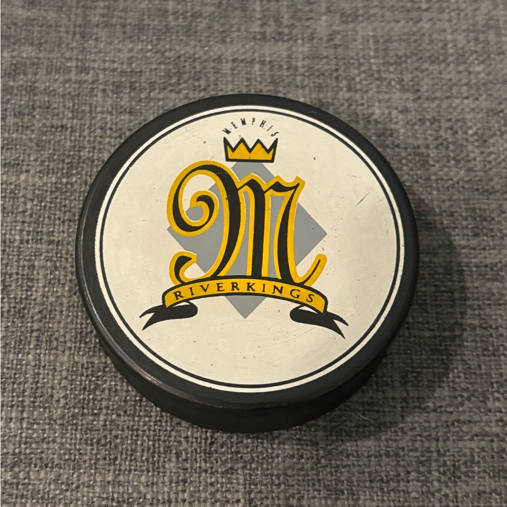Mississippi RiverKings CHL Hockey Puck Vintage